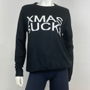 Kling - 'Xmas Sucks' Sweater - Black